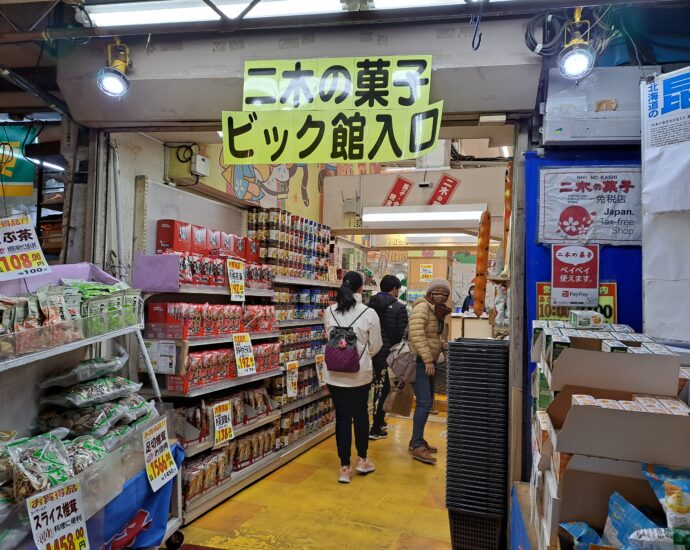 東京上野阿美橫丁二木菓子